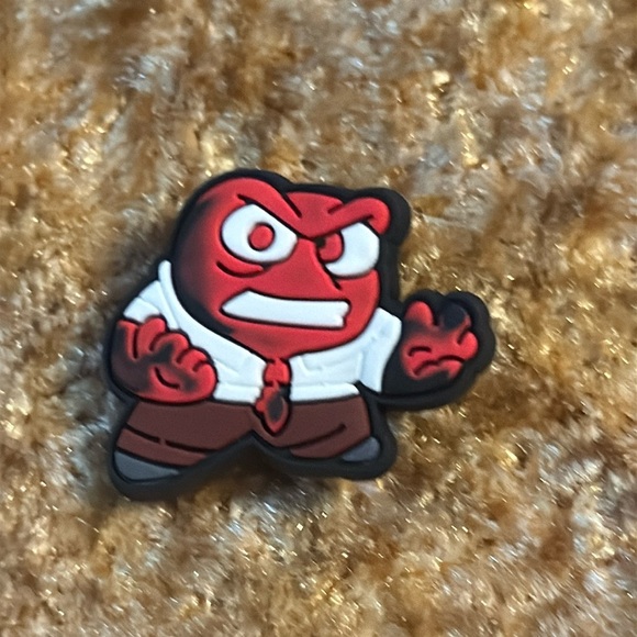 Inside Out 2 Anger Jibbitz For Crocs Shoe Charm 5/$15 - Picture 1 of 6